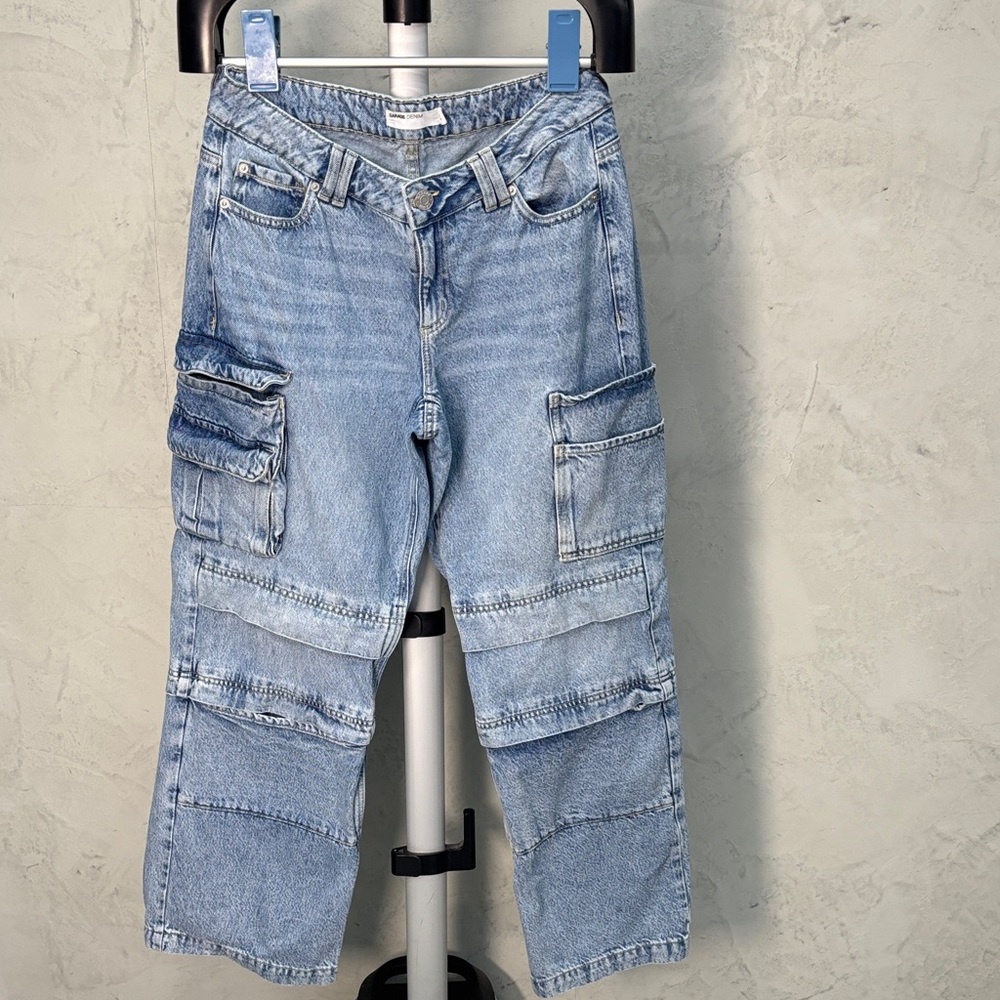 Garage Light Blue Boyfriend Jeans